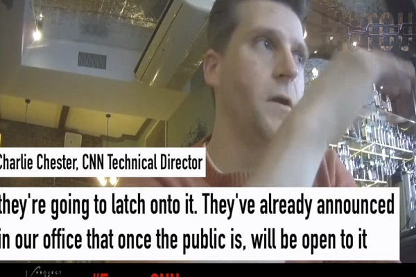 Εξομολόγηση συνωμοσίας – Ο επικεφαλής του CNN Charlie Chester ”συνελήφθη” από κρυφή κάμερα