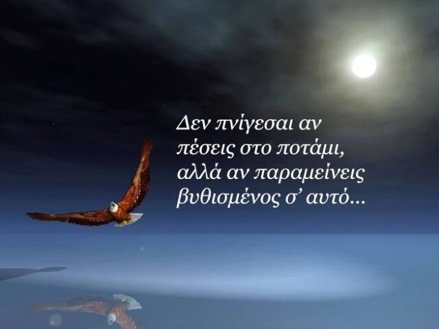 Η  ελπίδα είναι το όνειρο που αρνήθηκε να κοιμηθεί