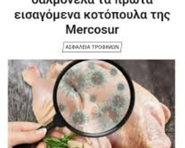 Mercosur, το πρώτο “δωράκι”…