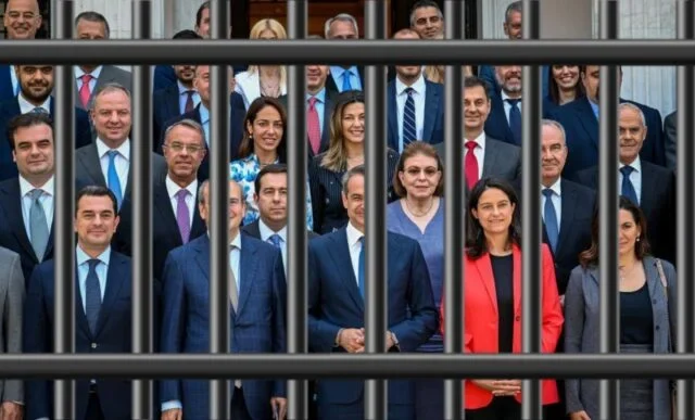 Της φυλακής τα κάγκελα είναι για τους λεβέντες της ΝΔ;