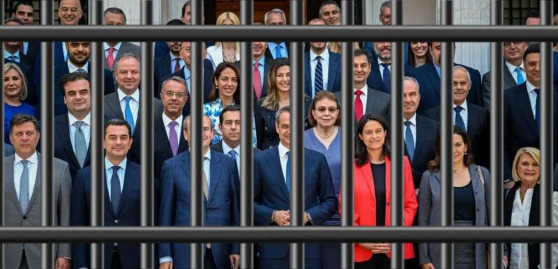 Της φυλακής τα κάγκελα είναι για τους λεβέντες της ΝΔ;